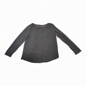 Pink Clover Gray Scoop-Neck Sweater Size L